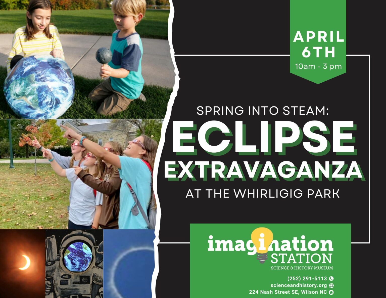 Spring into STEAM: Eclipse Extravaganza | Imagination Station 