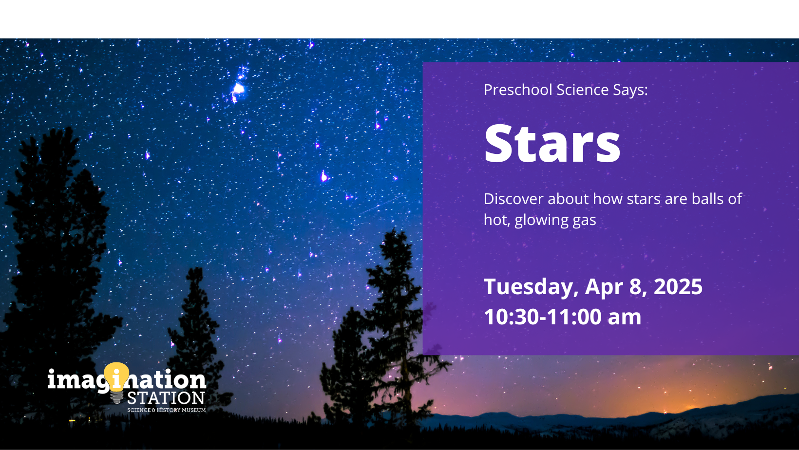 Preschool Science Says Stars