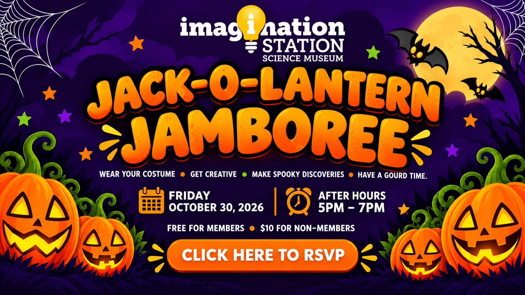 Jack-O’-Lantern Jamboree Poster